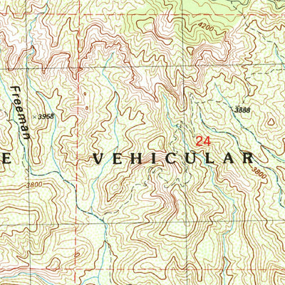 United States Geological Survey Lebec, CA (1991, 24000-Scale) digital map