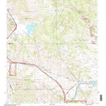 United States Geological Survey Lebec, CA (1995, 24000-Scale) digital map