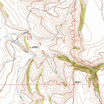 United States Geological Survey Lebo Lake, MT (1972, 24000-Scale) digital map