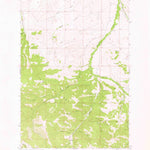 United States Geological Survey Lebo, MT (1972, 24000-Scale) digital map