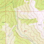 United States Geological Survey Lebo, MT (1972, 24000-Scale) digital map