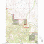 United States Geological Survey Lebo, MT (1995, 24000-Scale) digital map