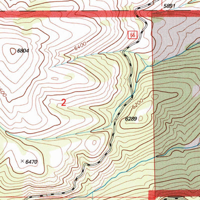 United States Geological Survey Lebo, MT (1995, 24000-Scale) digital map