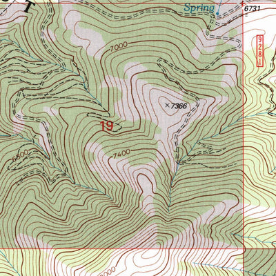 United States Geological Survey Lebo, MT (1995, 24000-Scale) digital map
