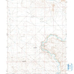 United States Geological Survey Leckie SW, WY (1969, 24000-Scale) digital map