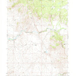 United States Geological Survey Leckie, WY (1969, 24000-Scale) digital map