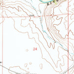 United States Geological Survey Leckie, WY (1969, 24000-Scale) digital map