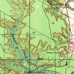 United States Geological Survey Lecompte, LA (1935, 62500-Scale) digital map