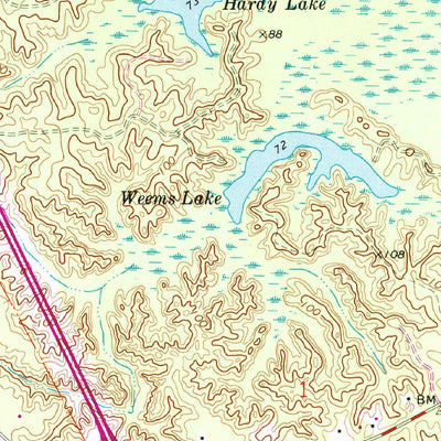 Lecompte, LA (1972, 24000-Scale) Map by United States Geological Survey ...