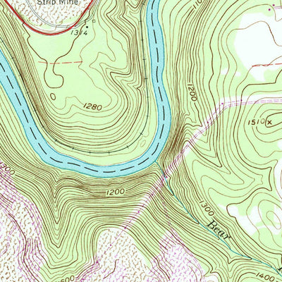 United States Geological Survey Lecontes Mills, PA (1959, 24000-Scale) digital map
