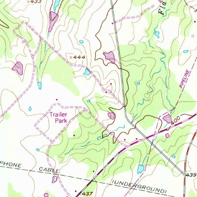 United States Geological Survey Ledbetter, TX (1958, 24000-Scale) digital map