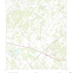 United States Geological Survey Ledbetter, TX (2022, 24000-Scale) digital map