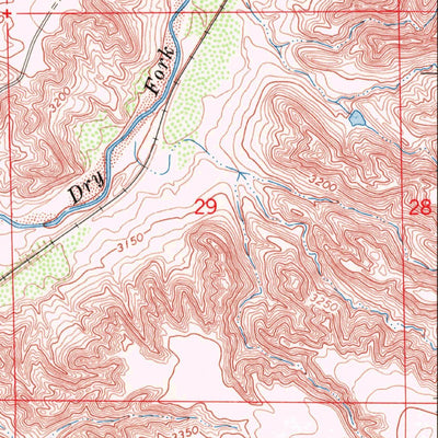 United States Geological Survey Ledger, MT (1967, 24000-Scale) digital map