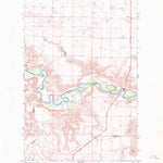United States Geological Survey Ledger NW, MT (1967, 24000-Scale) digital map