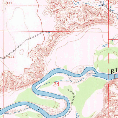 United States Geological Survey Ledger NW, MT (1967, 24000-Scale) digital map