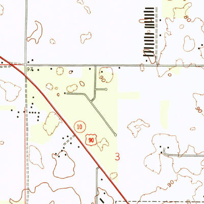 United States Geological Survey Lee, FL (1958, 24000-Scale) digital map