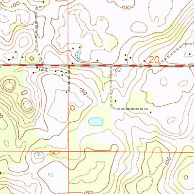 United States Geological Survey Lee, FL (1958, 24000-Scale) digital map