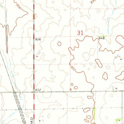 United States Geological Survey Lee, IL (1971, 24000-Scale) digital map