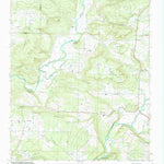 United States Geological Survey Lee Mountain, AR (1993, 24000-Scale) digital map