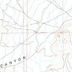 United States Geological Survey Lee Peak, NV (1990, 24000-Scale) digital map