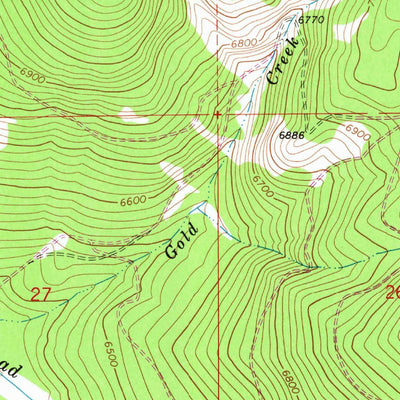 United States Geological Survey Lee Thomas Crossing, OR (1966, 24000-Scale) digital map