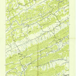 United States Geological Survey Lee Valley, TN (1935, 24000-Scale) digital map