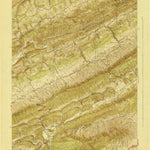 United States Geological Survey Lee Valley, TN (1940, 24000-Scale) digital map