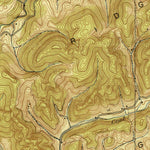 United States Geological Survey Lee Valley, TN (1940, 24000-Scale) digital map