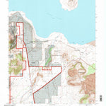 United States Geological Survey Lee Vining, CA (1994, 24000-Scale) digital map