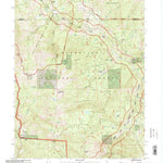 United States Geological Survey Leech Lake Mountain, CA (1995, 24000-Scale) digital map