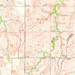 United States Geological Survey Leedey, OK (1961, 62500-Scale) digital map