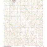 United States Geological Survey Leedey, OK (1987, 24000-Scale) digital map