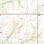 United States Geological Survey Leedey, OK (1987, 24000-Scale) digital map