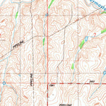 United States Geological Survey Leedey SW, OK (1987, 24000-Scale) digital map