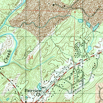 United States Geological Survey Leeds, AL (1998, 24000-Scale) digital map