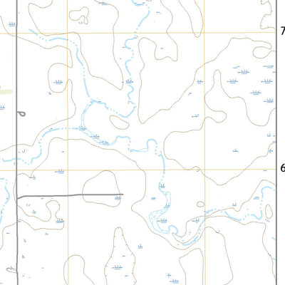 United States Geological Survey Leeds NE, ND (2020, 24000-Scale) digital map