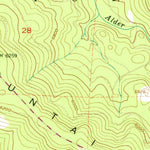 United States Geological Survey Leek Spring Hill, CA (1951, 24000-Scale) digital map