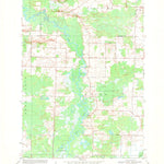 United States Geological Survey Leeman, WI (1969, 24000-Scale) digital map