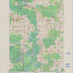 United States Geological Survey Leeman, WI (1992, 24000-Scale) digital map