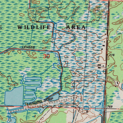 United States Geological Survey Leeman, WI (1992, 24000-Scale) digital map