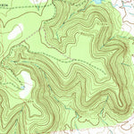 United States Geological Survey Leeper Creek, TX (1965, 24000-Scale) digital map