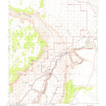United States Geological Survey Lees Ferry, AZ (1954, 62500-Scale) digital map