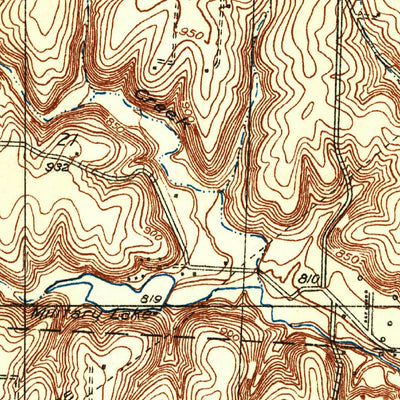 United States Geological Survey Lees Summit, MO (1934, 24000-Scale) digital map