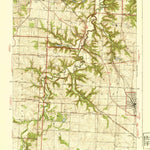 United States Geological Survey Lees Summit, MO (1939, 31680-Scale) digital map