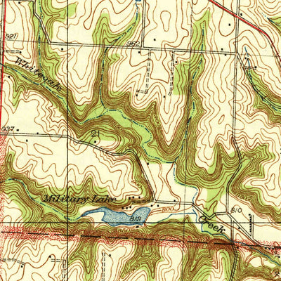 United States Geological Survey Lees Summit, MO (1939, 31680-Scale) digital map