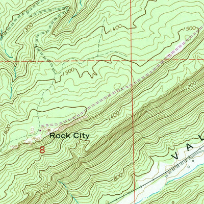 United States Geological Survey Leesburg, AL (1967, 24000-Scale) digital map