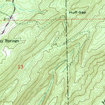 United States Geological Survey Leesburg, AL (1967, 24000-Scale) digital map