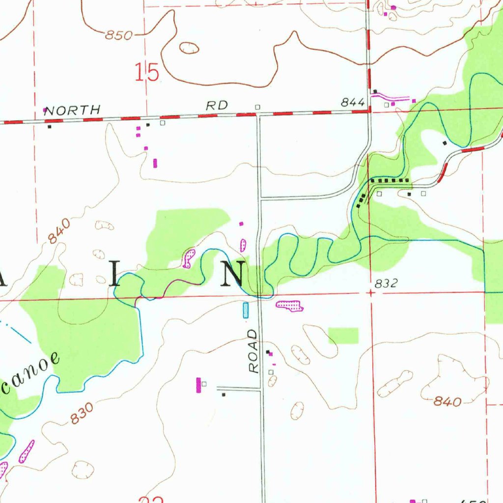 Leesburg, IN (1962, 24000-Scale) Map by United States Geological Survey ...