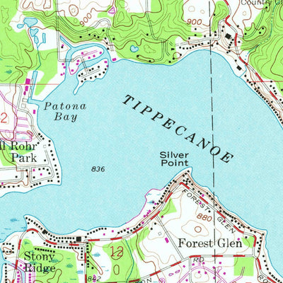 United States Geological Survey Leesburg, IN (1962, 24000-Scale) digital map