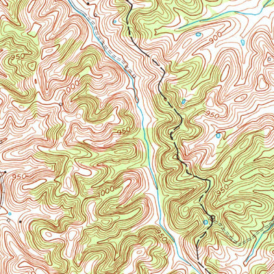 United States Geological Survey Leesburg, KY (1954, 24000-Scale) digital map